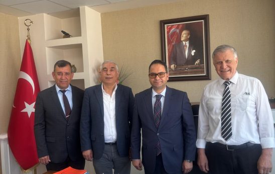 Yönetim Kurulu Üyelerimizce Mersin Vali yardımcısı ve Liman Mülki İdare Amiri Sayın Murat Çağrı ERDİNÇ makamında ziyaret edilmiştir.
